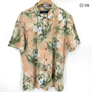Tommy Bahama Tropical Short Sleeve Button Down Shirt XL